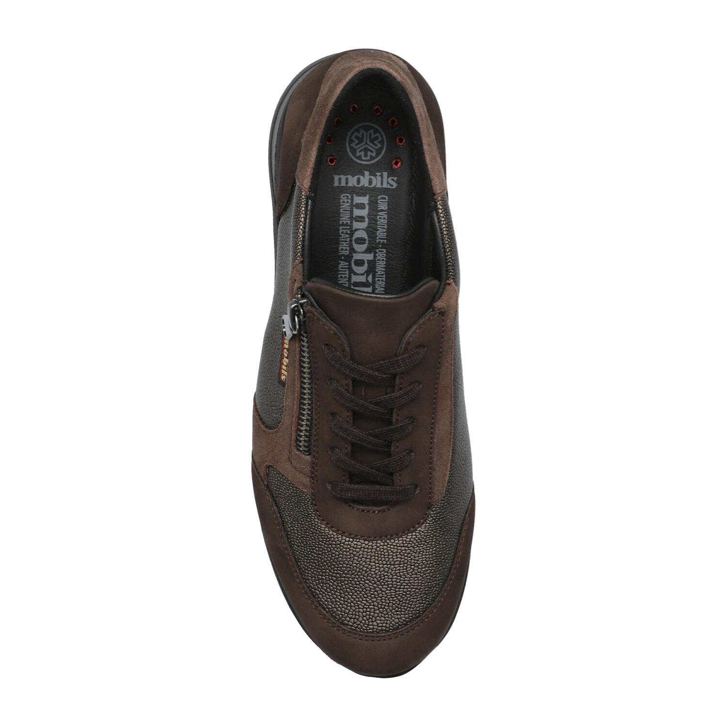 lacets femme modèle Millena chene fonce - Mephisto
